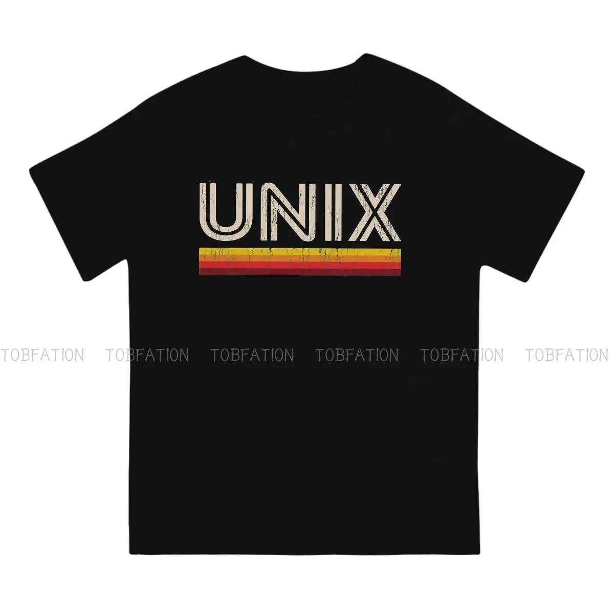 Linux Operating System Tux Penguin Pure Cotton TShirt UNIX Retro Elegant T Shirt Leisure Men Clothes New Design Trendy