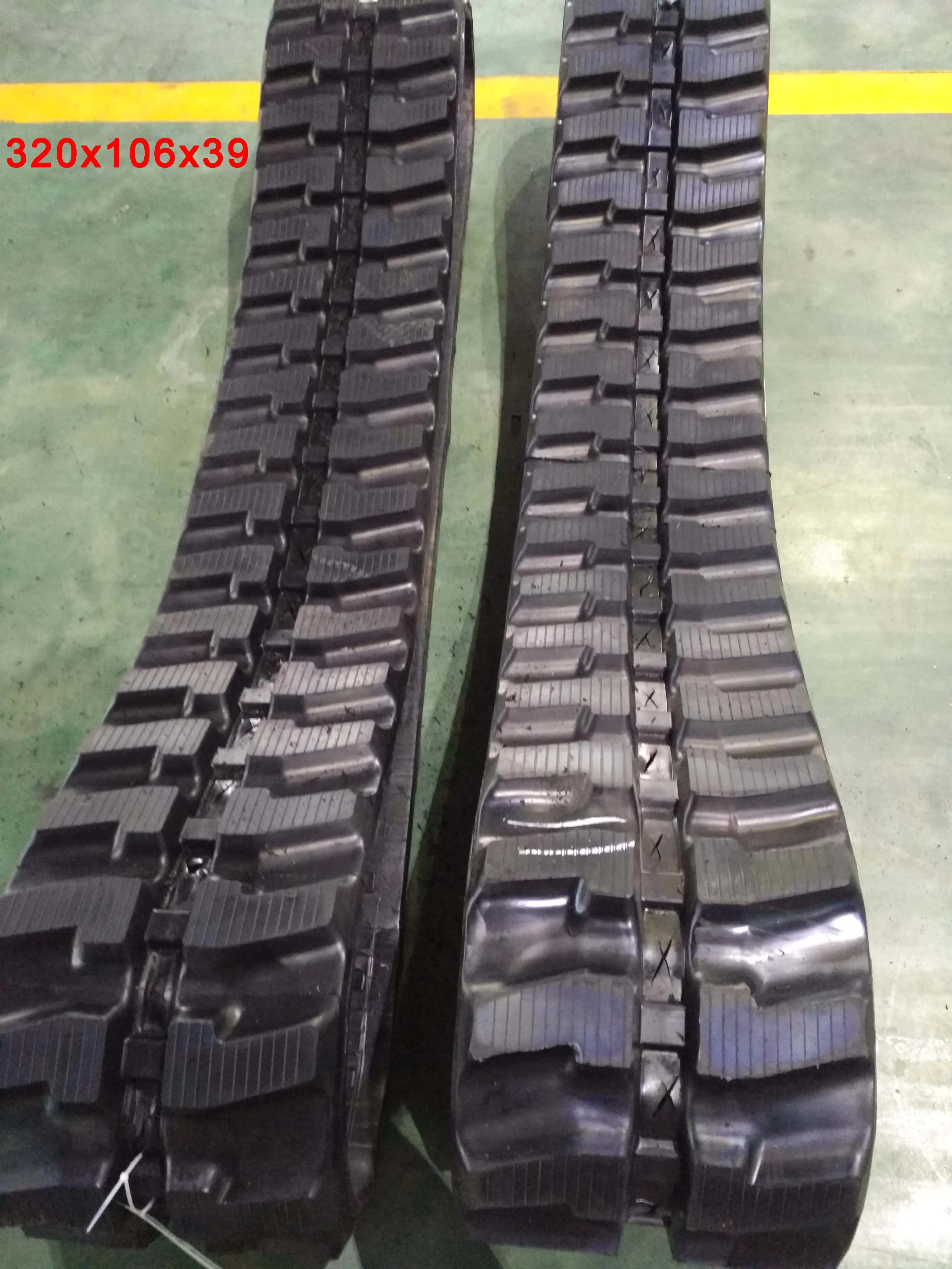 2025Agricultural Machinery Parts 5009054 Rubber Trackpad Track for Rice Combine Harvester With Great Performance - Image 6