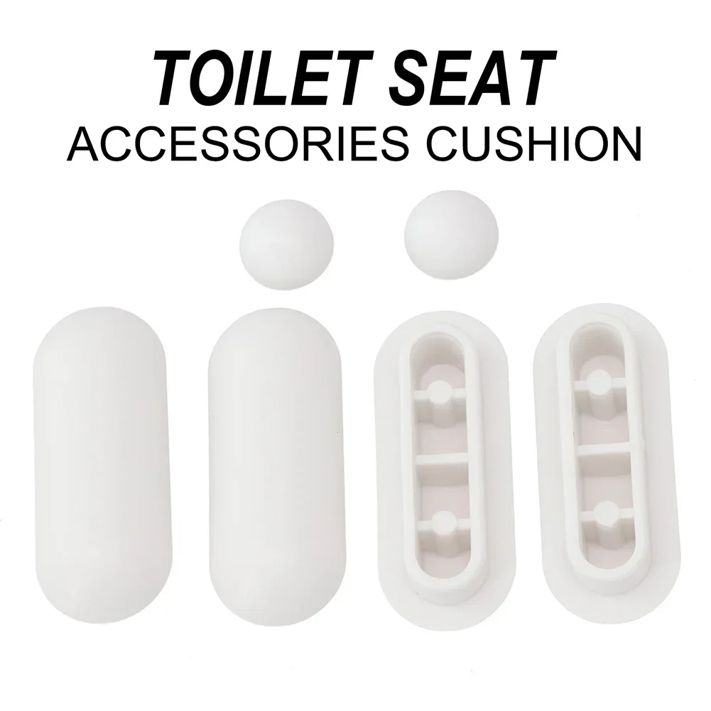 Toilet Bowl Base And Seat Buffer Replacement Pack Of 6 For Reliable Performance And Dampening Effect In Household Toilets