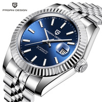 PAGANI DESIGN Men Mechanical Watch Japan NH35A Sapphire Crystal Luxury Automatic Wristwatch Stainless Steel 100M Waterproof