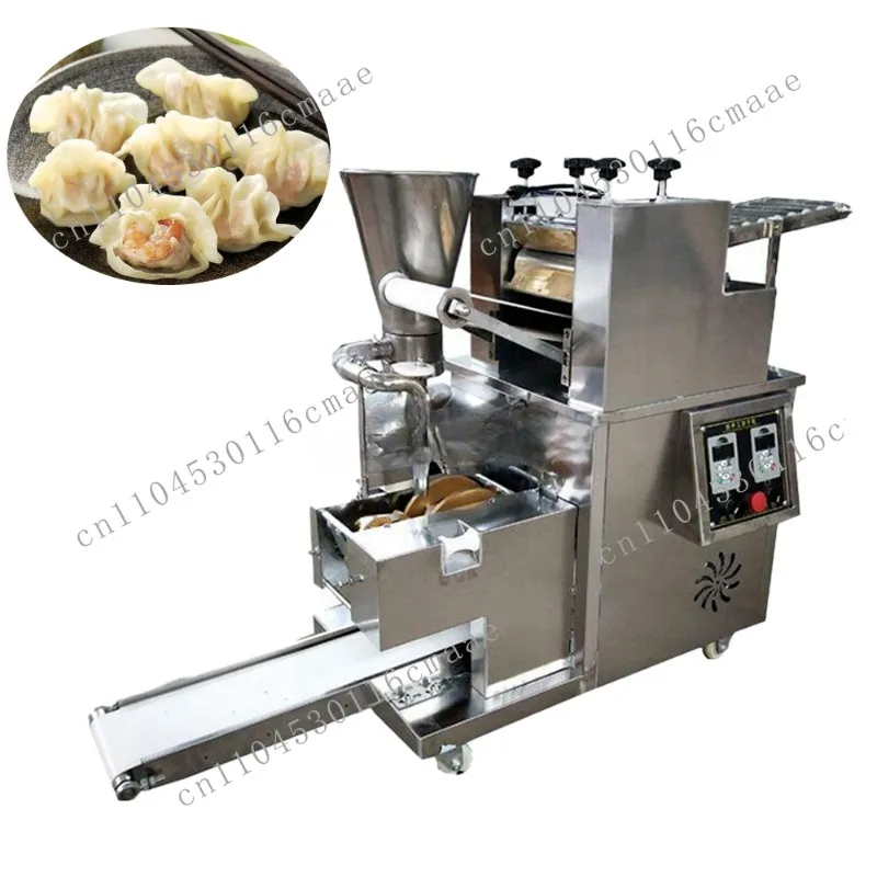 NUEVA máquina comercial para hacer dumplings 150, máquina envasadora de tarta de carne y dumplings Wonton