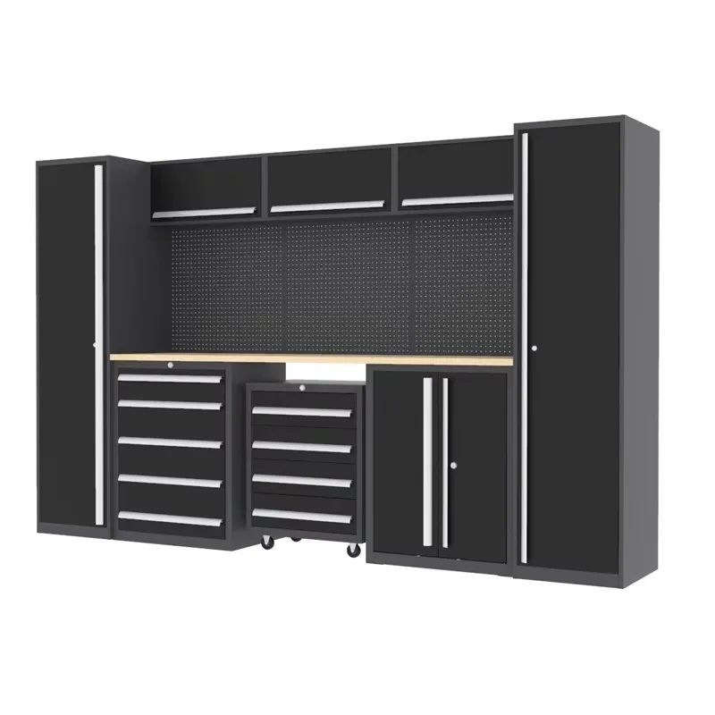 JZD Multifunctional Modular Garage Workshop Storage Cabinet Customized Storage Garage Cabinet for Metal Tool Cabinet