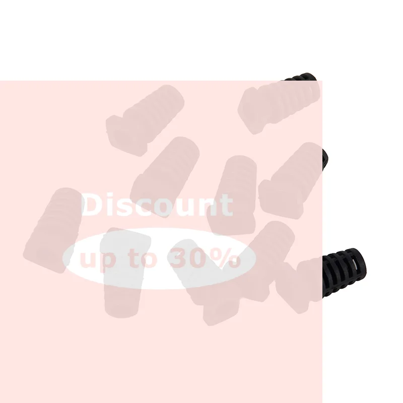 [10pcs 4.1mm Cable Gland Connector Rubber Strain Relief Cord Boot Protector Wire Cable Sleeve For Power Tool Cellphone Charger]