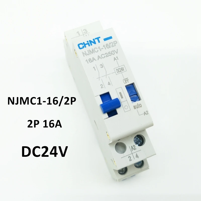 CHINT Citations d'impulsions NJMC1-16/2P 16A DC24V DC12V AC220V AC48V AC24V Citations