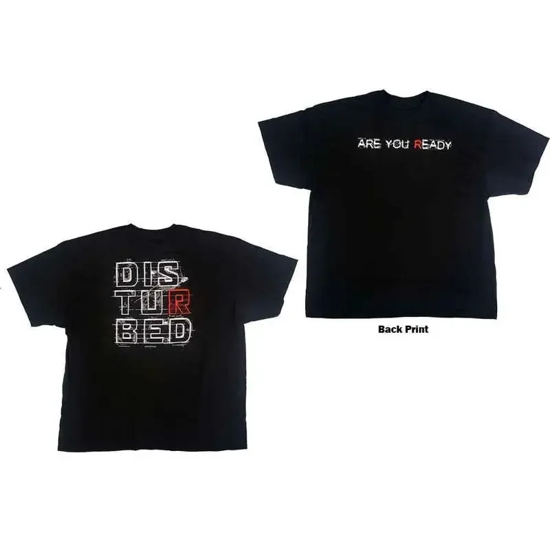 Disturbed Are You Ready T Shirt