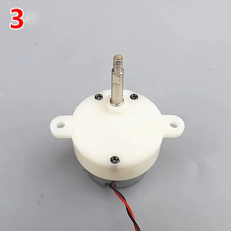 300 Series Gear Motor DC 6V Mini Deceleration Motors Positive Reversal 4 Types Electric Machinery For DIY Hobbies Amateur