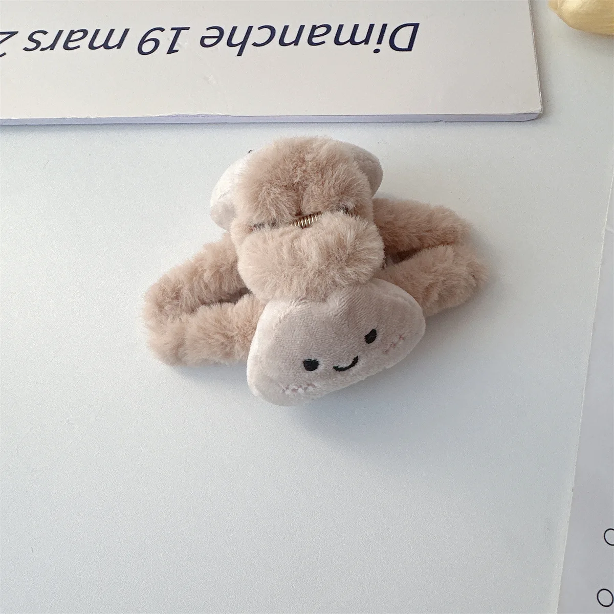 Cute Toast Rice Balls Wash Faces Grab Shark Claws Clips Wash Face Wet-proof Plush