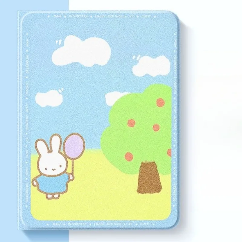 New Miffy Anime Cartoon IPad Protective Cover Tablet 11/13inch Colorful Case Suitable for IPad 6/7 Air5/6/7 Pro Gift for Girls view 2