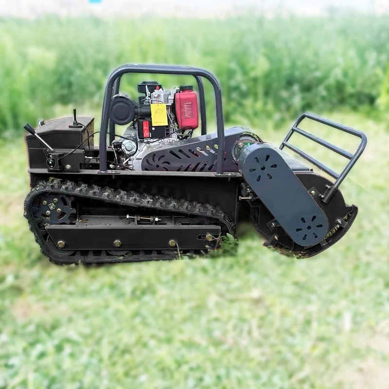 

Factory Sales Grass Cutters Garden Motor Flail Professional Self-propelled Atv Remote Control Wheeled Lawn Mower