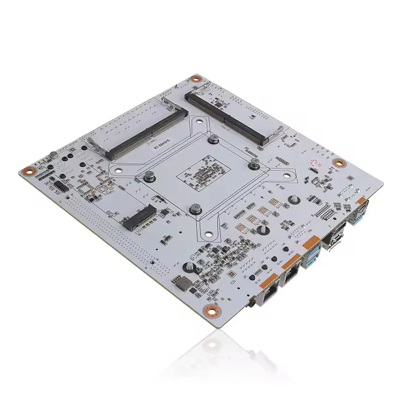 2x10G LANs 8-Bay NAS Motherboard AMD Ryzen 7 8845HS USB4 2*SFF-8643 to 8*SATA, 2xNVMe PCIEX16 2xDDR5 Mini ITX Firewall Mainboard
