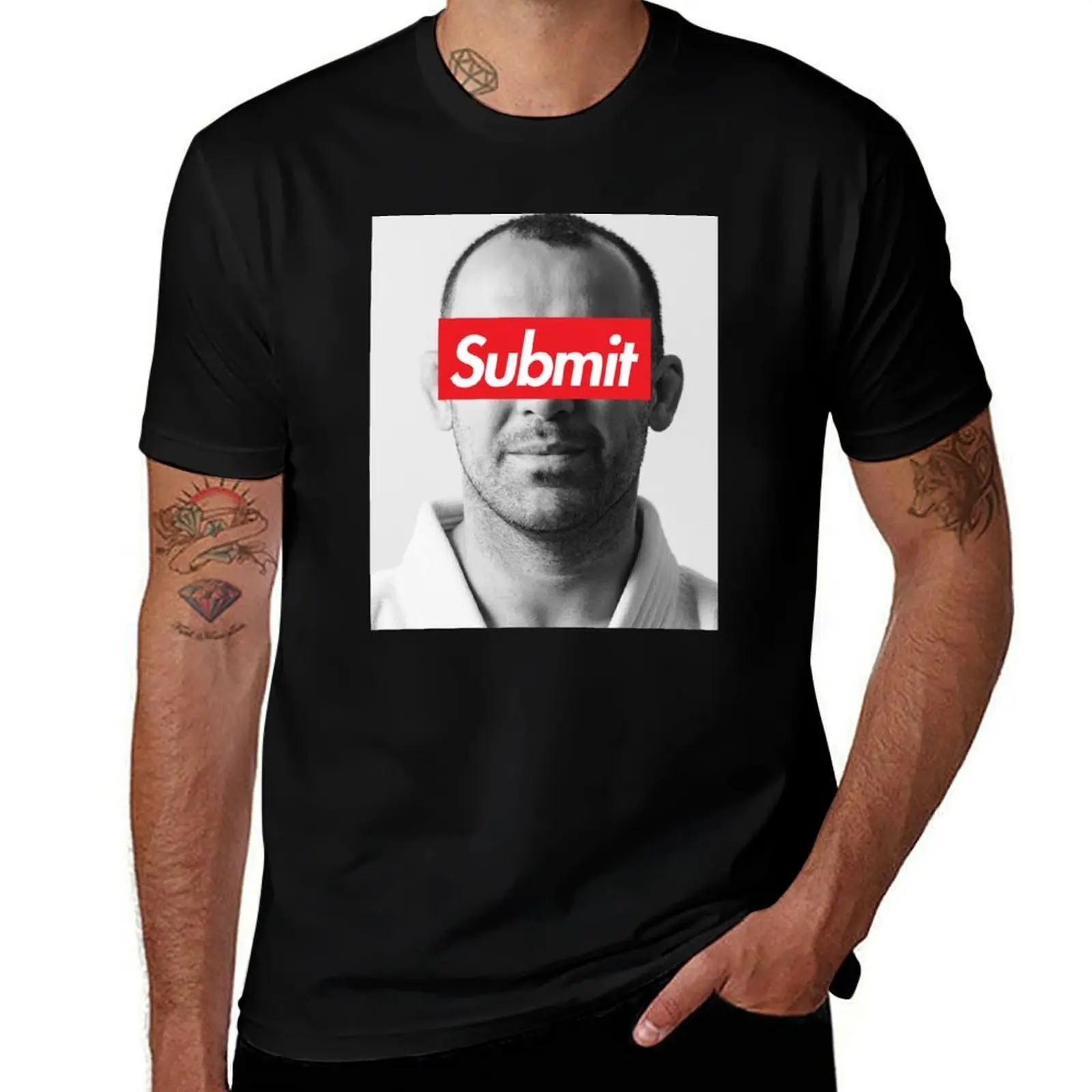 Marcelo Garcia Submit T-Shirt Basic Casual Short Sleeve Cotton Shirt