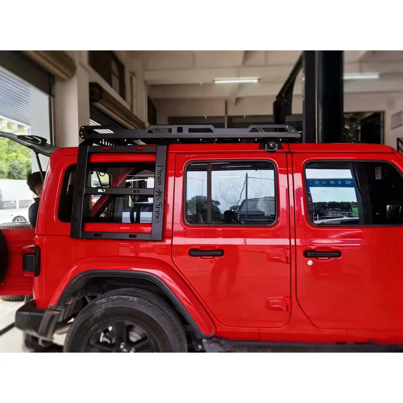 

Bestseller Wrangler Rack JK JL Universal Bolted Roof Mount for 4x4 Vehicles with Manganese Steel & Aluminum-Magnesium Alloy