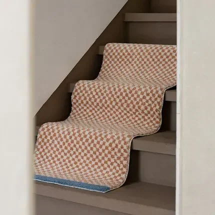 40x120cm  Push Grid Bathmat Bathroom Rug Soft Fluffy Mat Carpet Floor Anti Slip Safety Pad Aesthetic Home Room Decor