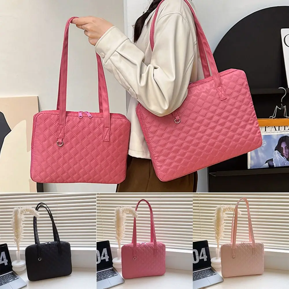 

New Cloth Handbag Soft Waterproof Computer Bag Black Color Laptop Bag