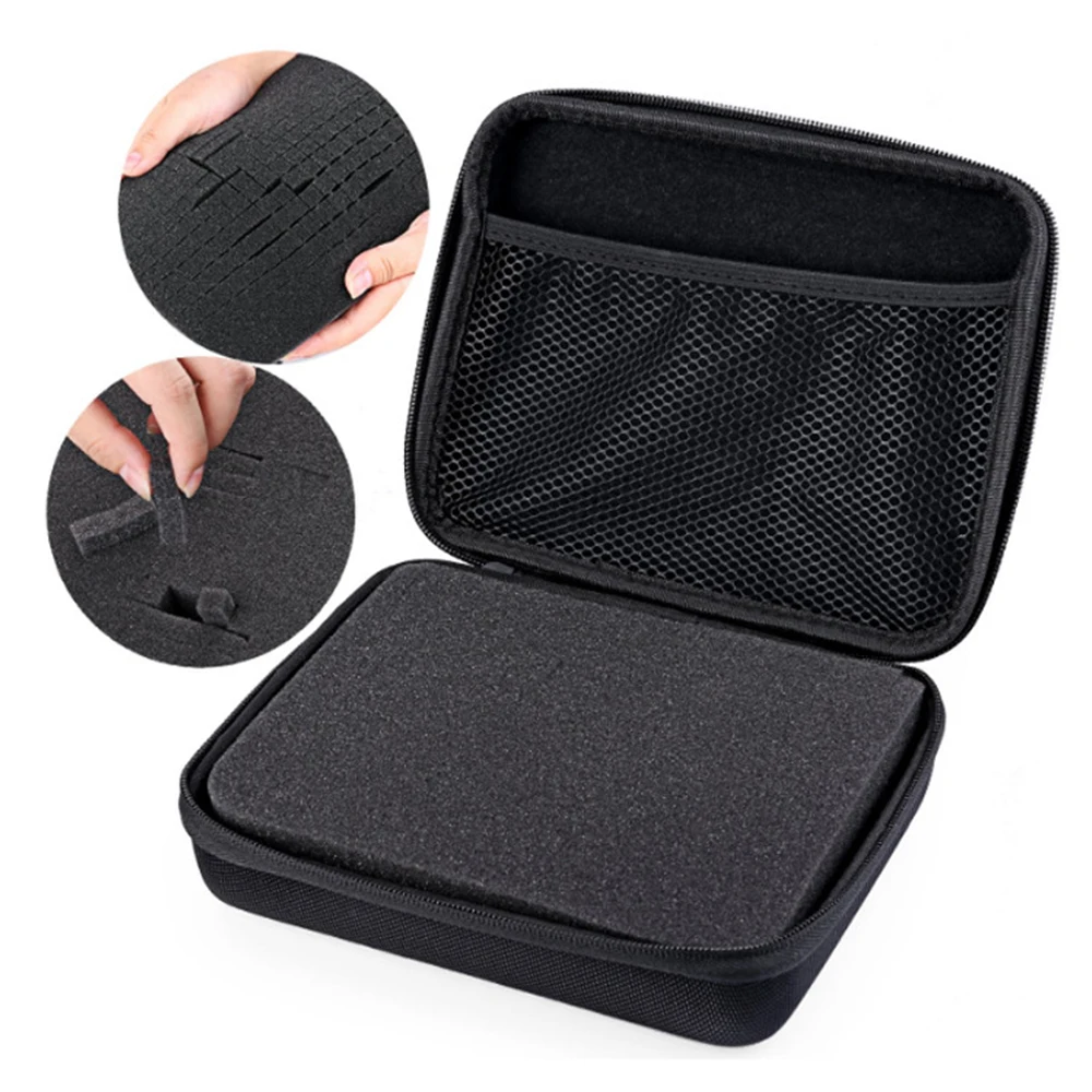 Collection Bag DIY Travel Storage Camera Bag Case Foam Portable Shockproof for GoPro Osmo Tablet Electronic Product Accessories