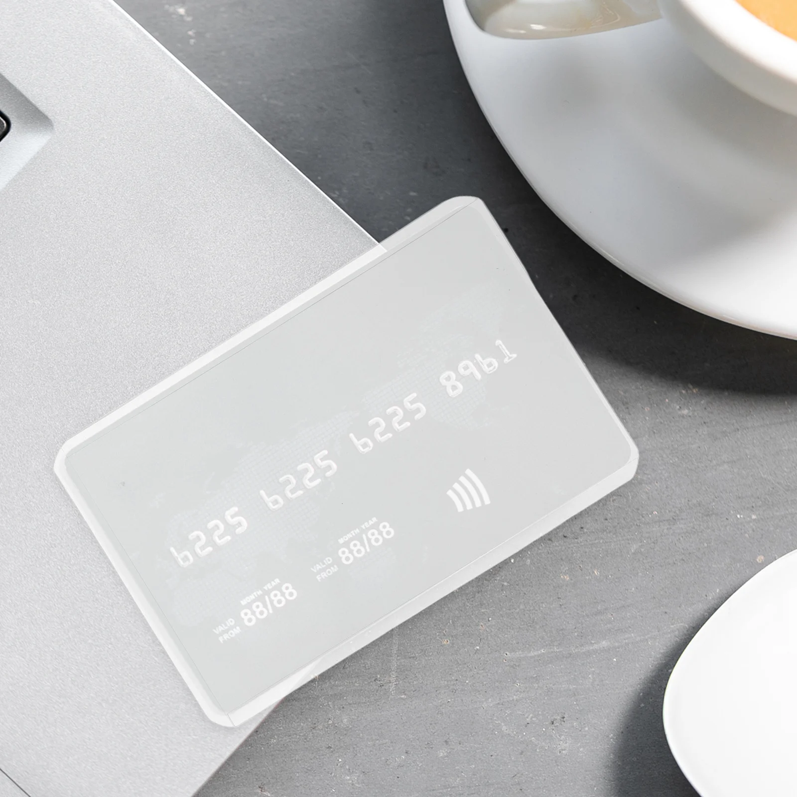 

3Pcs Plastic Id Card Holders Clear Visibility Multifunctional Storage for Various Cards Scenarios Card Badge Holder