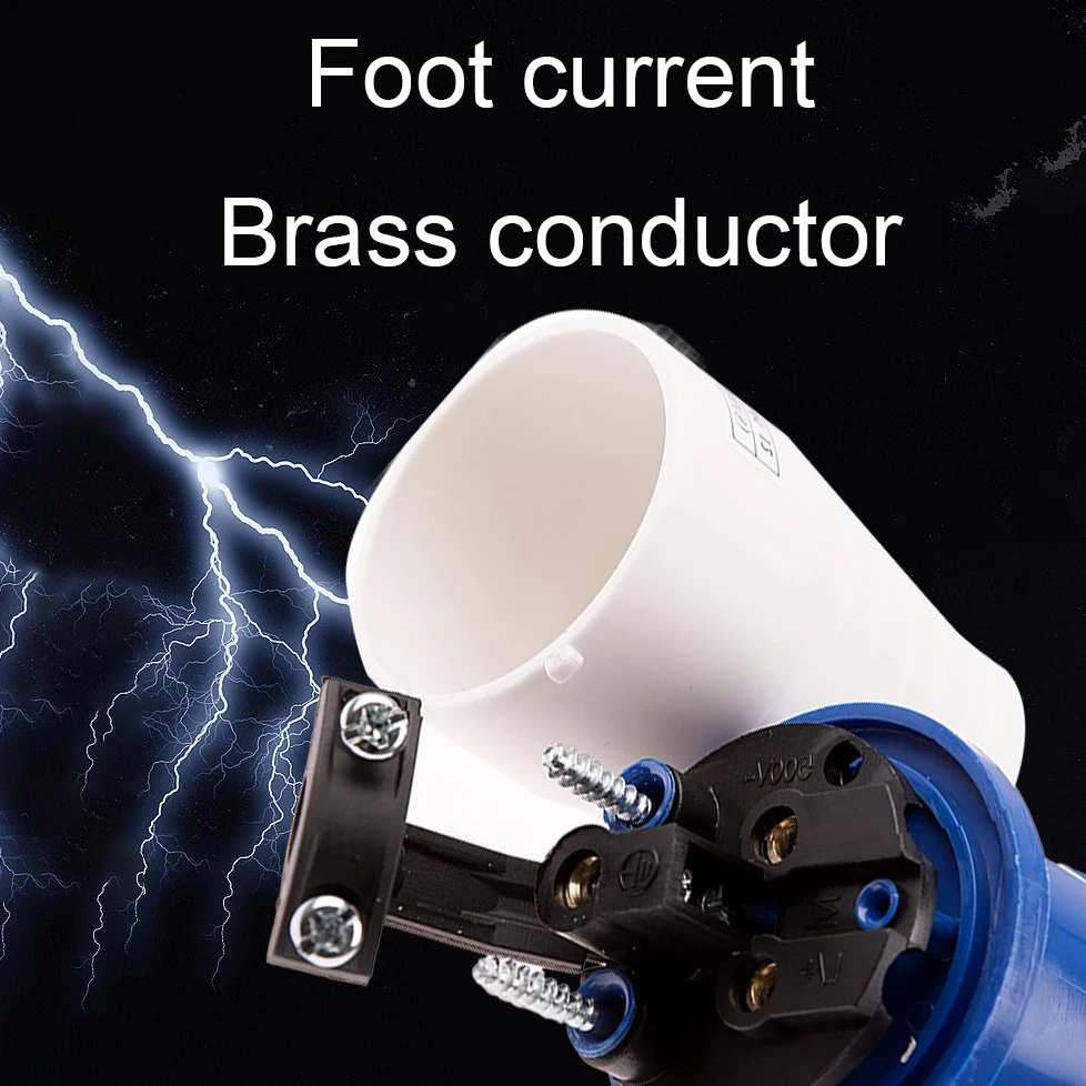 

240V 16A Power Connection Socket Adaptor Caravan Campervan Socket Connector Leakage Resistant Ageing Resistant Safety Accessory