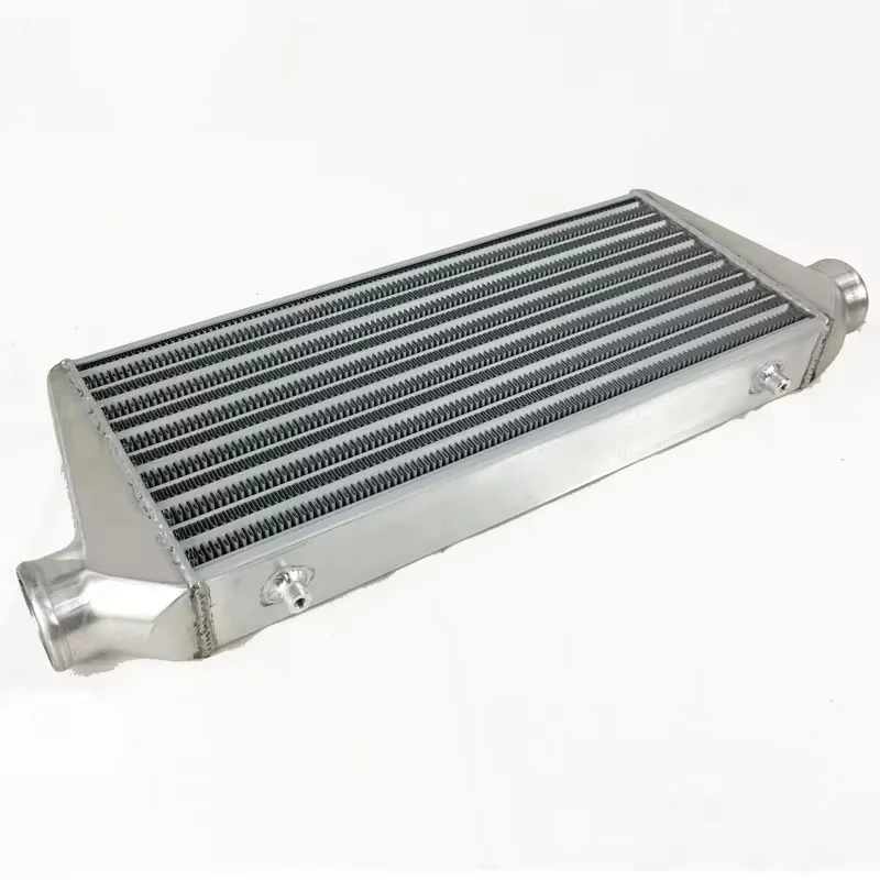 Universal Aluminum FMIC Front-mounted Intercooler 2.5 Inches, Plate and Tube