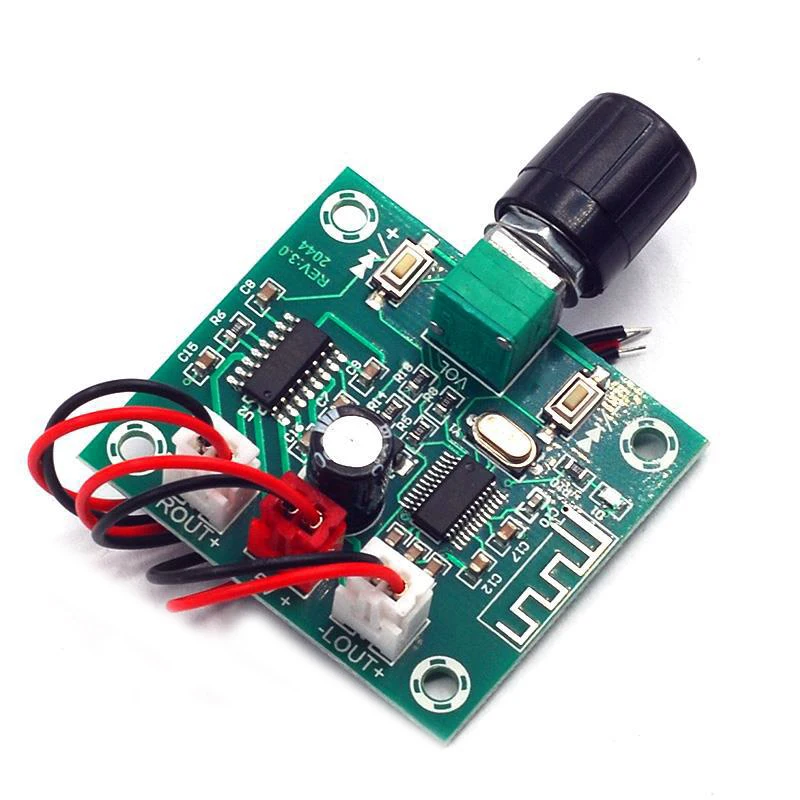 XH-A158 Ultra Clear Bluetooth 5.0 Power Amplifier Board PAM8403 Small Power DIY Wireless Speaker Amplifier Board 5W*2