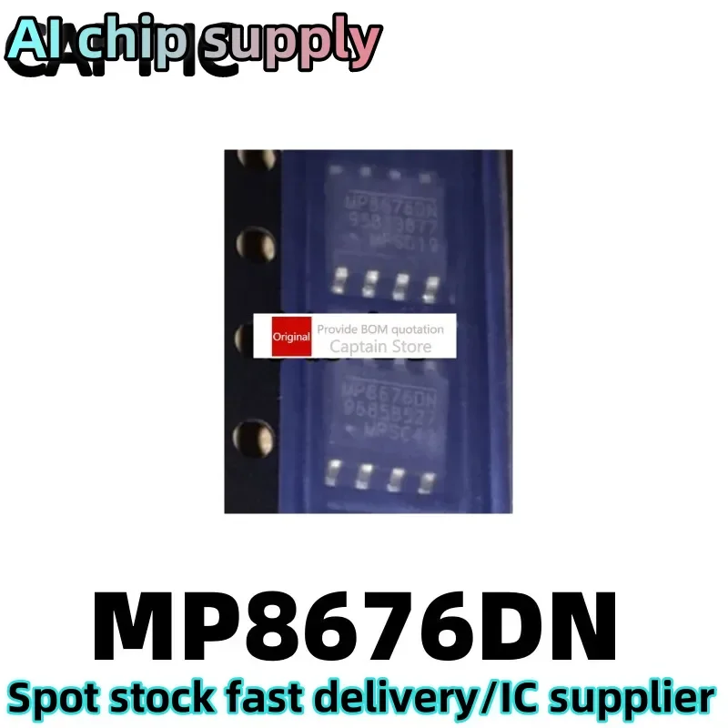 5PCS MP8676 MP8676DN MP8676DN-LF-Z packaged SOP8 power management chip