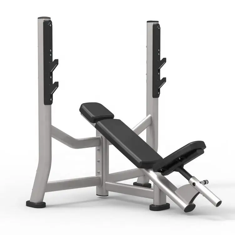 Commercial Gym Steel Equipment Adjustable Weightlifting Bench Press Reclining Stool Weight Stool