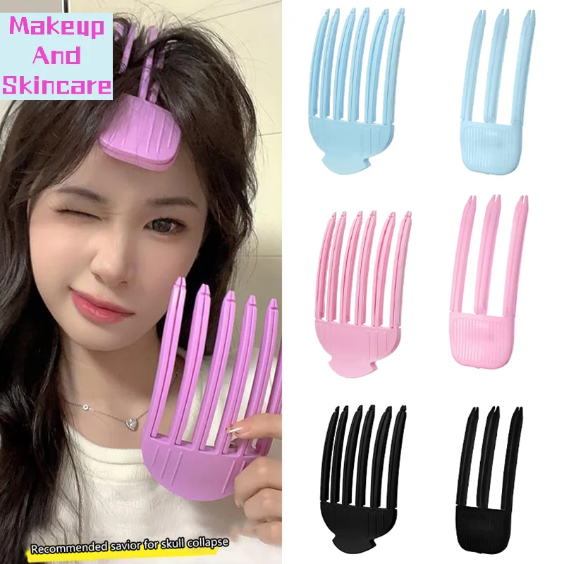 

「1PC High Head Artifact Fluffy Hair Roots Lazy And Traceless Hairpin Full Hair Styling Visual Increase Of Hair Volume Hairpin」