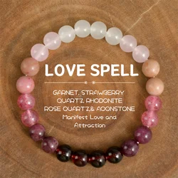 pink Amethyst Bracelet cubic self love braclet couple love gifts beautiful jewelry real natural stone beaded bangles handmade