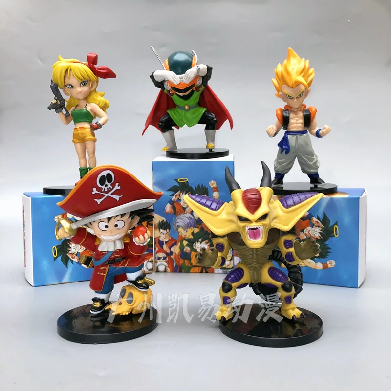 Dragon Ball Blind Box Mystery Box Wholesale Childhood Saiya Son Goku Son Gohan Chichi Bejita Yonsei Anime Figure Toy Ornament