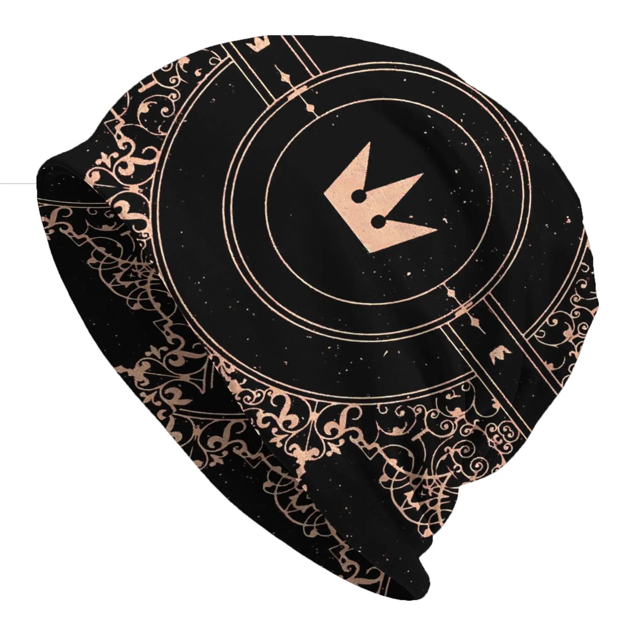 Gorros   Fashion Hats Kingdom Hearts Thin Hat Bonnet Hipster Skullies Beanies Caps Men Women's Earmuffs