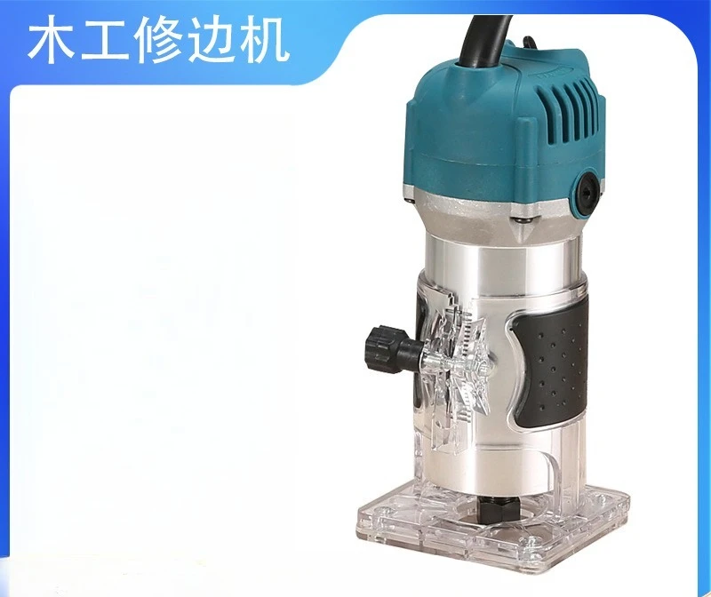 220V Electric Woodworking Trimming Machine 110V Slotting Machine Woodworking Engraving Machine Opening