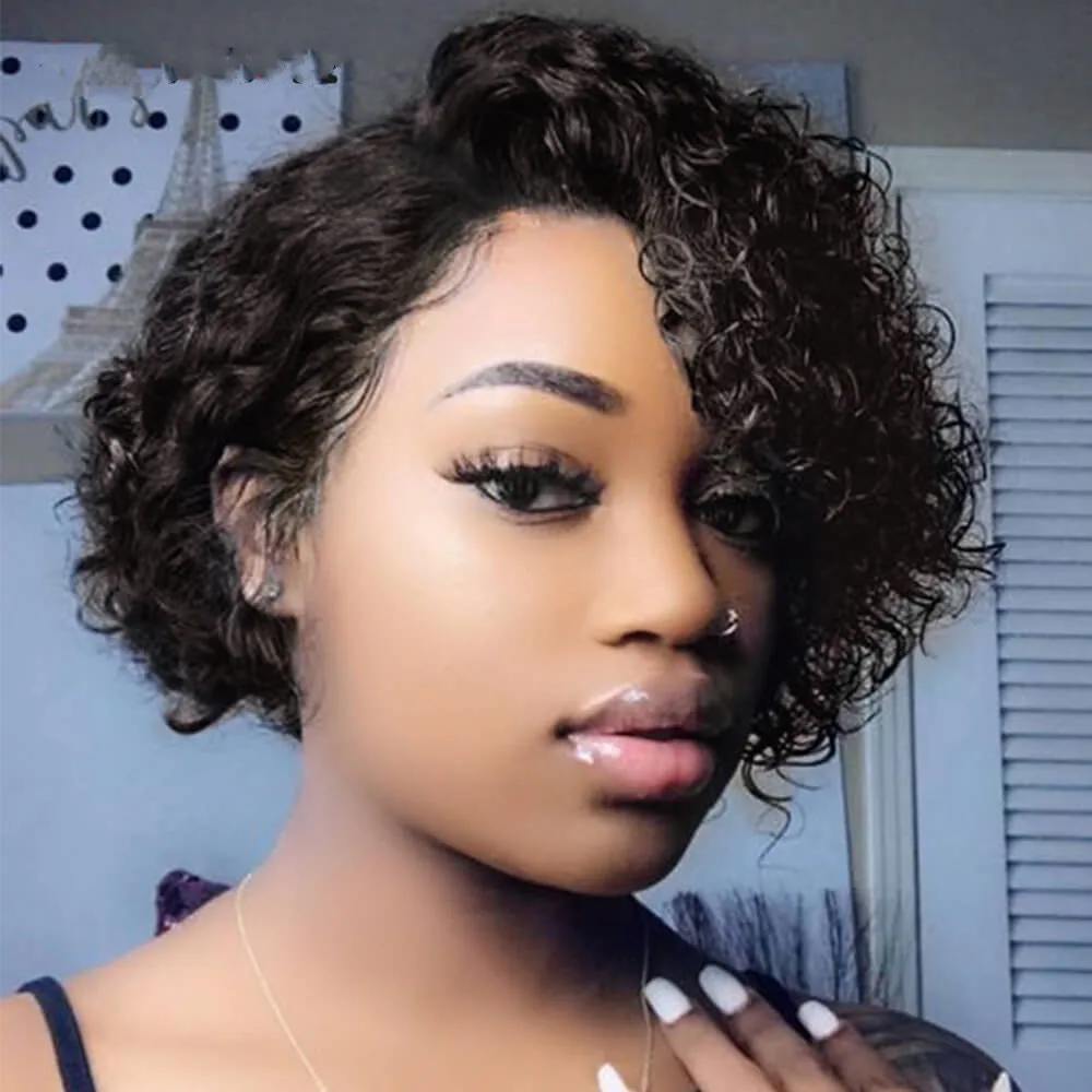 Short Kinky Curly H… - image