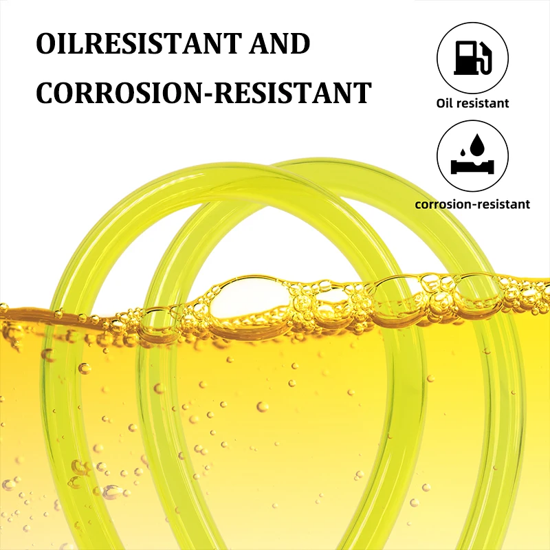 Tubo de combustible de 1 - 50m, ID amarillo, 2mm, 2,5mm, 3mm, 4mm, 5mm, 6mm, 7mm, motores pequeños, tubo de combustible de gasolina Universal para recortadora, soplador de motosierra