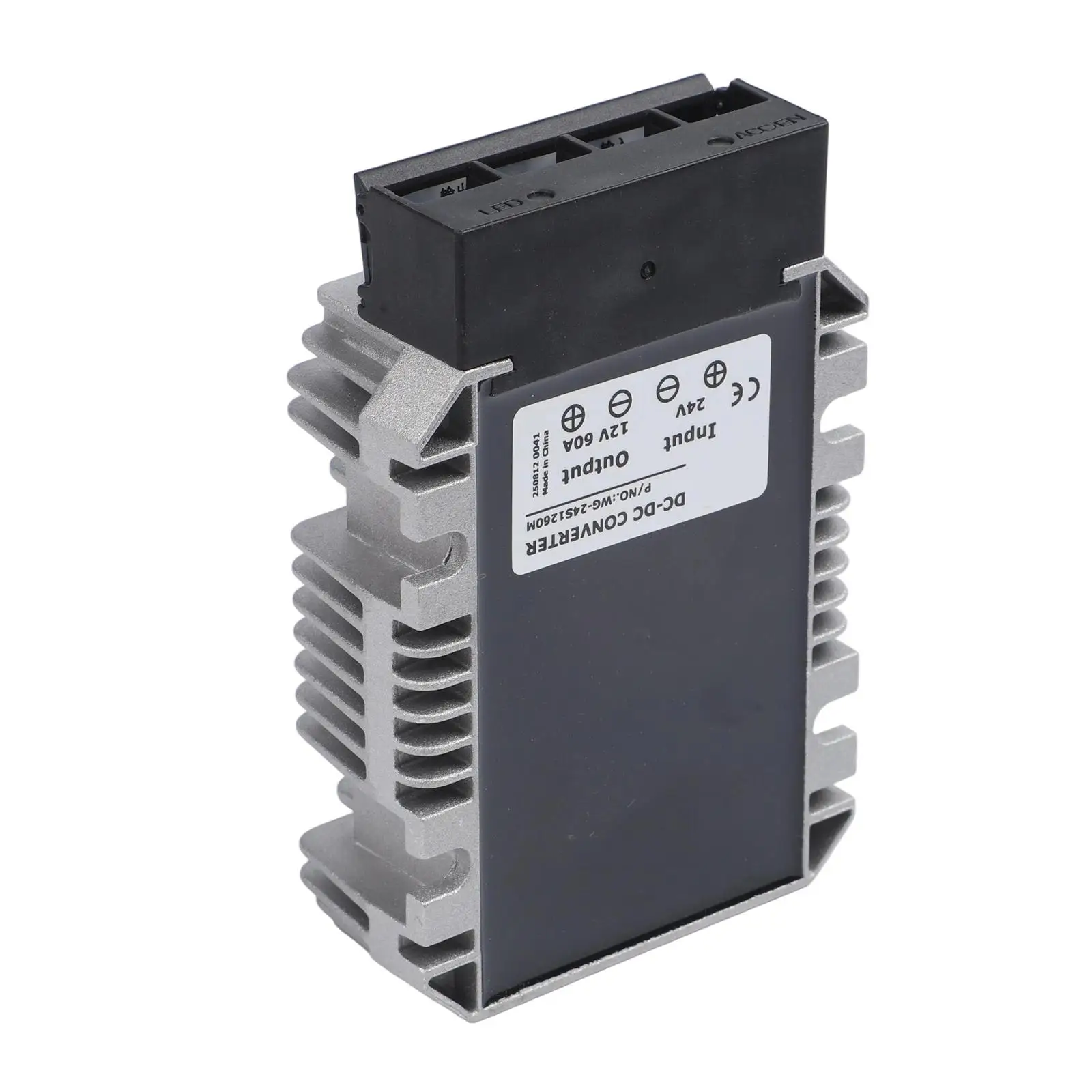 Step Down Regulator Convertor 100 80 36mm 12V DC 720W With Terminal Accessories Easy Installation Parts Replacement