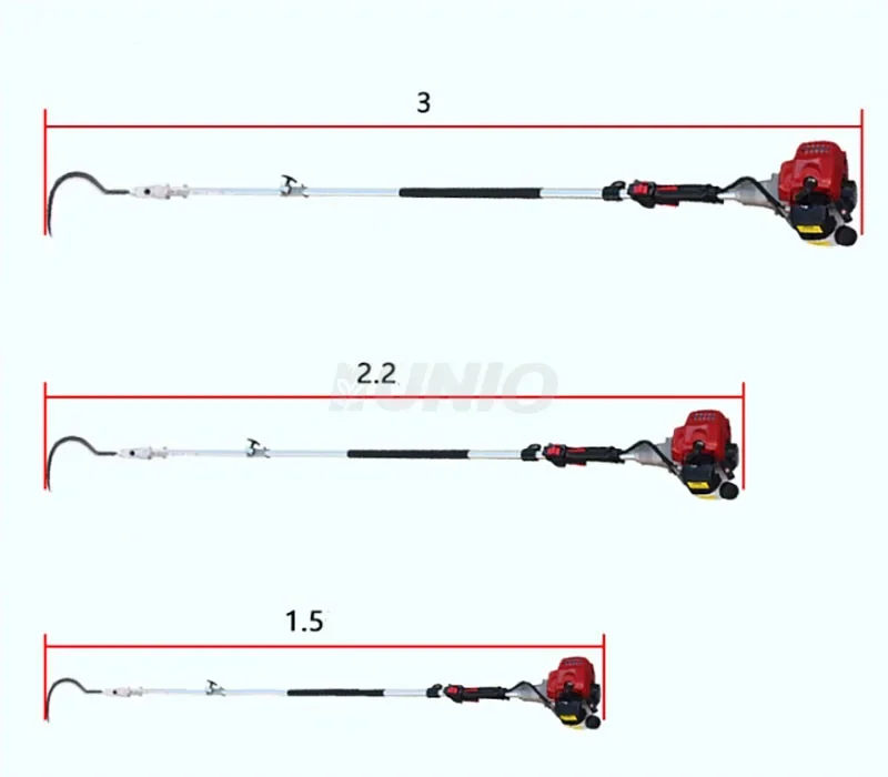 Yyhc4m Palm Tree Pruning Tool 25.4cc 52cc Oil Palm Cutter Machine Palm Sickle Cutter Fruit Shaker Harvester Machine