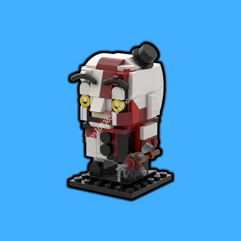 

156pcs MOC Artsy Clown Strawberry Jam Edition Brickheadz Model Building blocks Birthday Education Toys Kids DIY Christmas gifts