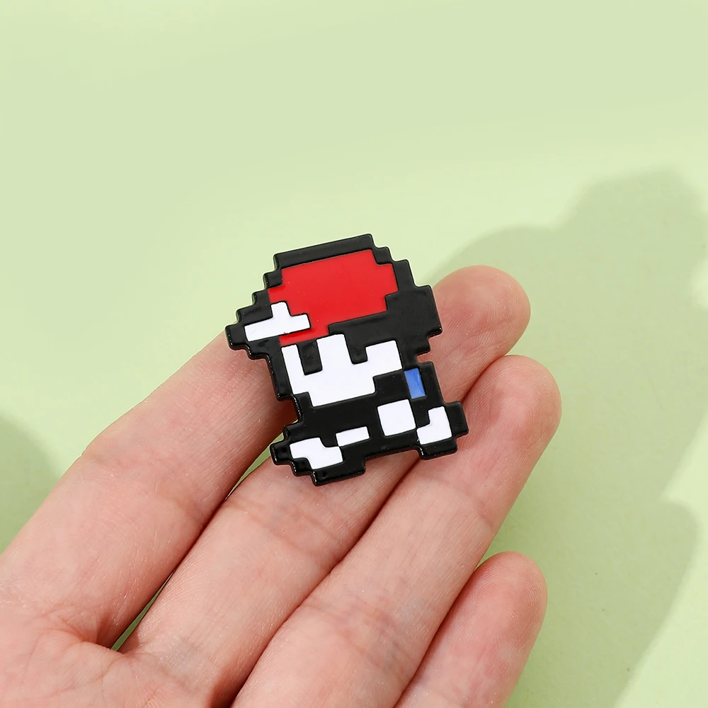 Classic Game Super Mariao Creativity Enamel Brooch Cartoon Anime Mariao Badge Jacket Lapel Pins for Backpack Accessories Gift