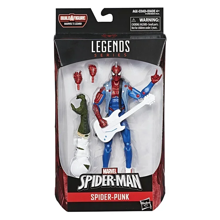 Hasbro Marve Spider-Man Lizard Gwenpool Prowler Mysterio Movie & TV  Peripheral Collection Model Ornament Action Figures