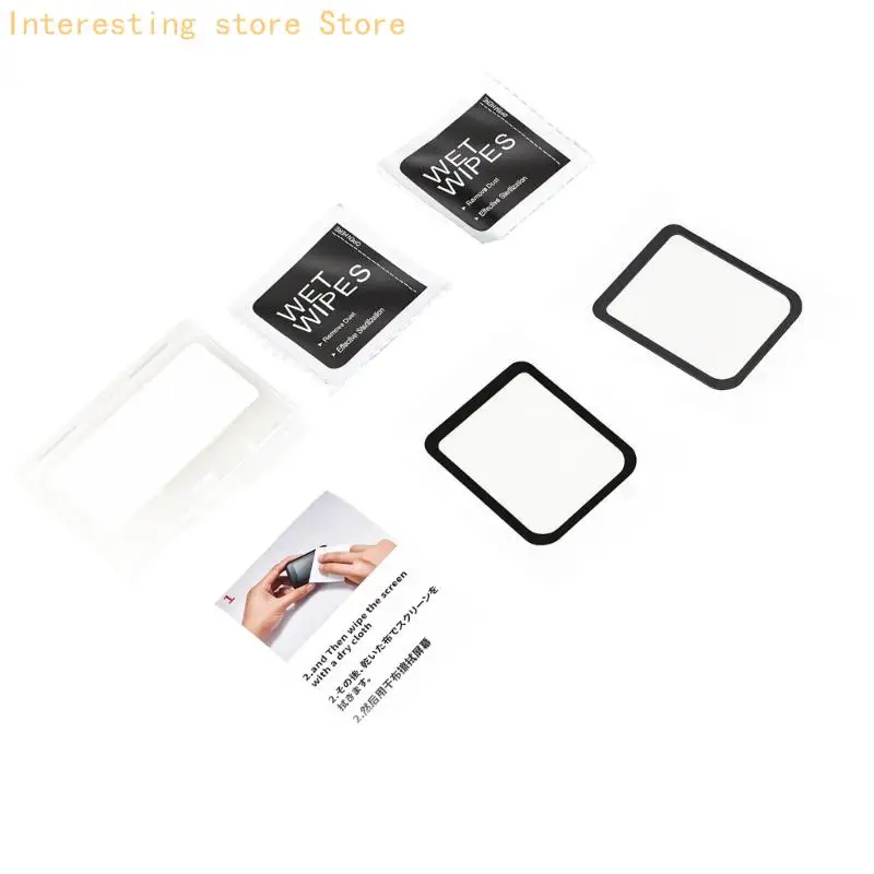 Daily Displayschutzfolie für X6-Display mit Reinigungszubehör 55KC – Detail 4