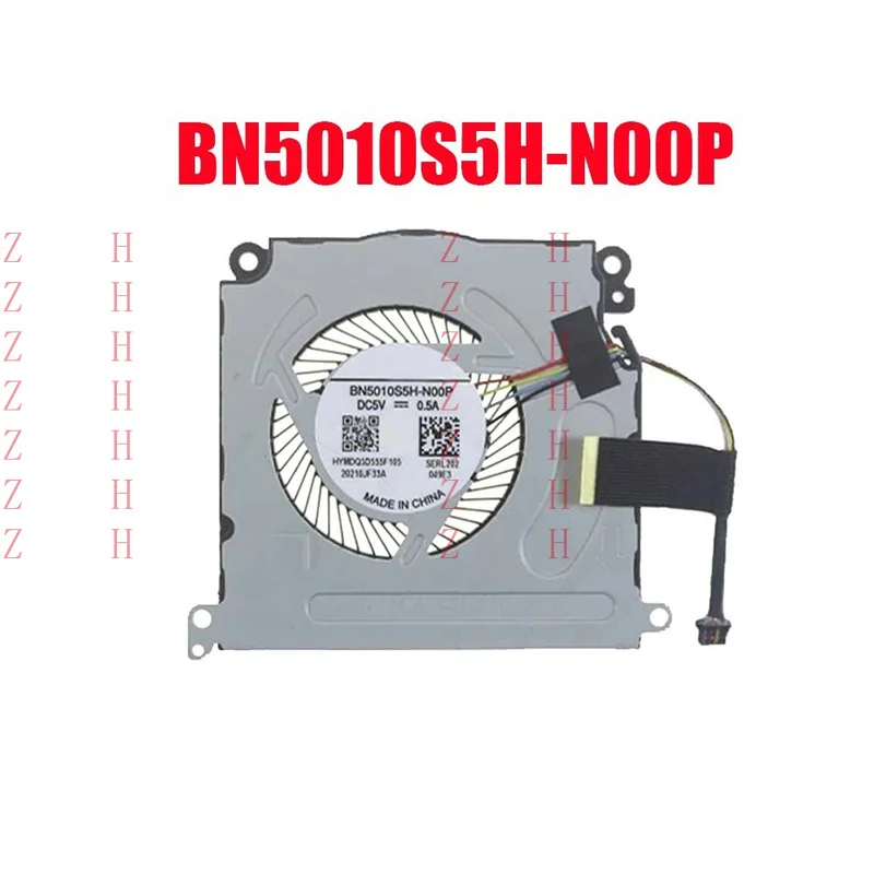 

ZHZH Cooling Fan For Steam Deck Q1 Q2 BN5010S5H-N00P HYMDQ5D555F105 DC5V 0.5A New