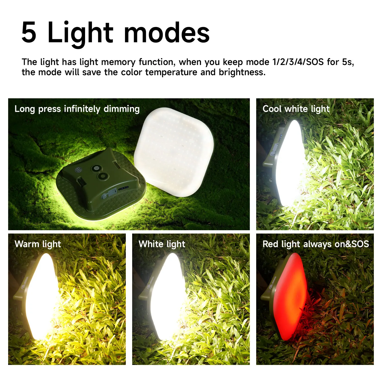 MOSLIGHTING 80W 13500mAh Portable Fast Charging Camping Light Hanging Tent Lamp Portable Lantern Torch Outdoor Night Work Light