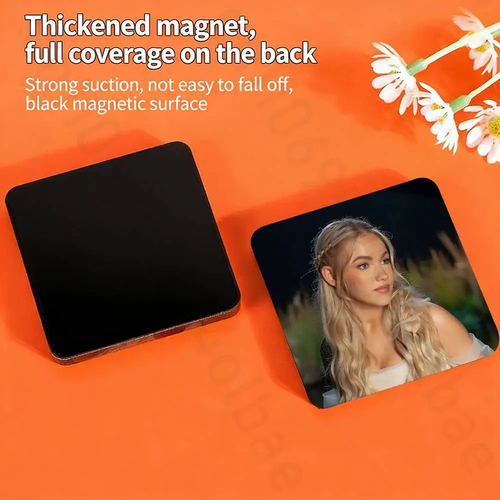 F-Freya S-Skye Fridge Magnets Round Magnetic Refrigerator Decoration Memorial Gifts Wedding Favors