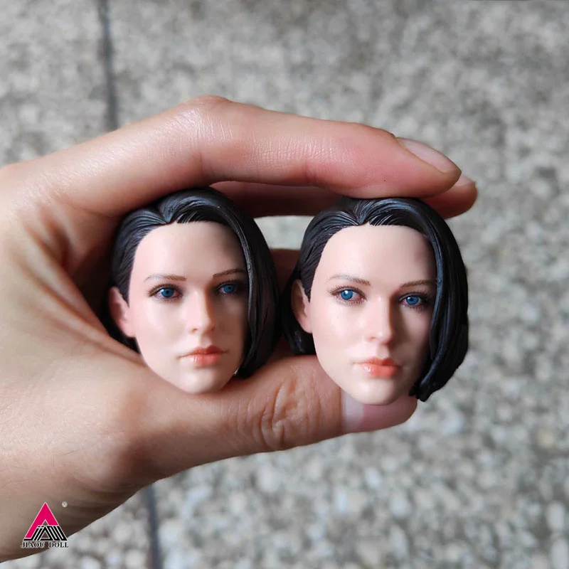 

1/6 Head Sculpt Direct Vision Squint Head Carving Model Fit 12'' Female Soldier Action Figure Body Dolls In Stock