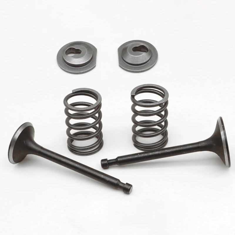 Kit pegas katup gergaji mesin, untuk Honda GX160 GX200 168F 170F 5,5hp-6,5hp mesin bensin Valve mesin pemotong rumput pegas