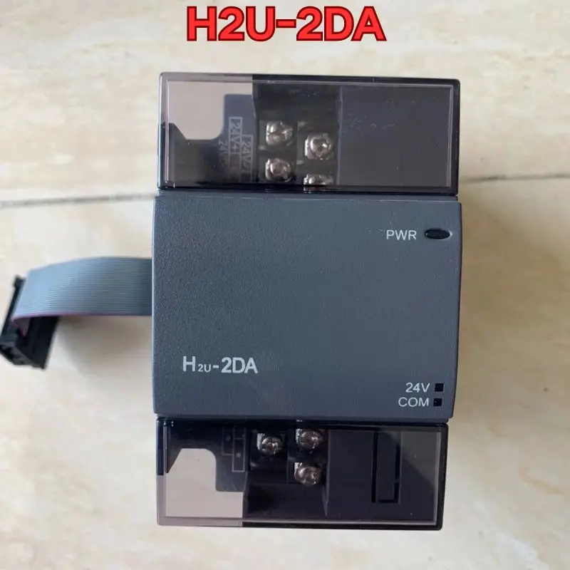 

Second-hand PLC module H2U-2DA function test is normal