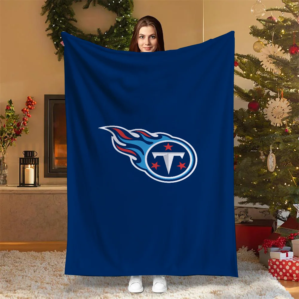 T-Tennessee T-Titans Picnic Throw Blanket for Winter Thermal Blankets for Bed Blanket 150cm X 200cm Cobija Home Interior Plaid &