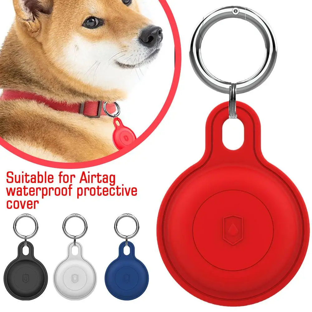 Impermeável caso completo capa para Apple AirTag, Drop Shockproof estojo protetor, resistente a riscos para animais de estimação, cão, gato, novo, X4Q9