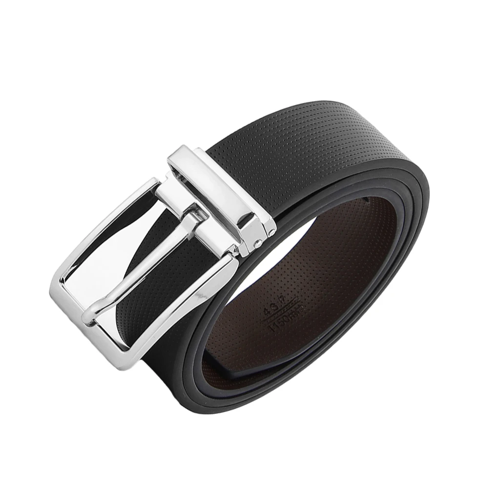 Sturdy And Durable Mens Belt With Handmade Meticulous Craftsmanship Fashionable Pants Belt Needle Buckle Belt L63 Chromium White