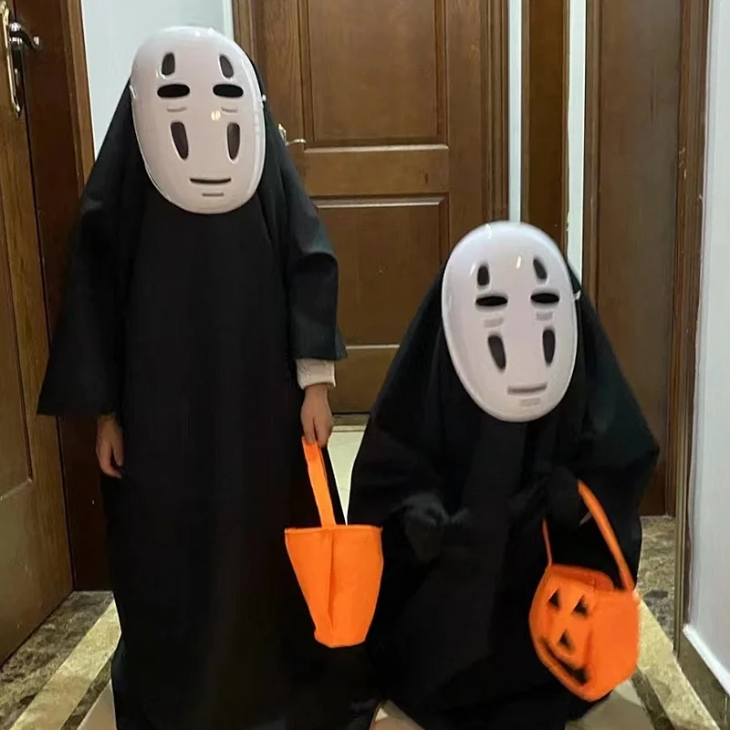 رداء أطفال من loween ex زي أطفال مضحك بدون وجه M عباءة أطفال للأطفال الصغار ملابس Cloudiao nt