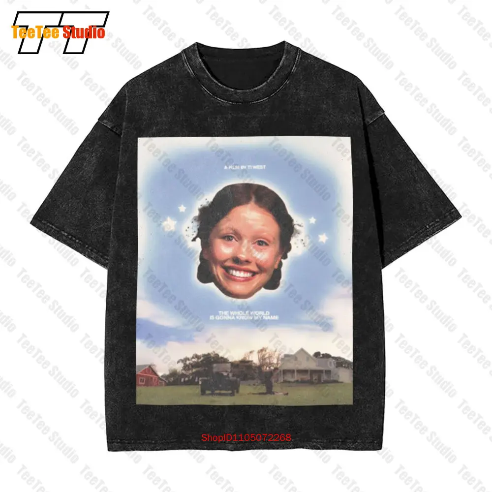 

Pearl Movie Poster Vintage Oversized T-Shirt Mia Goth YFGO