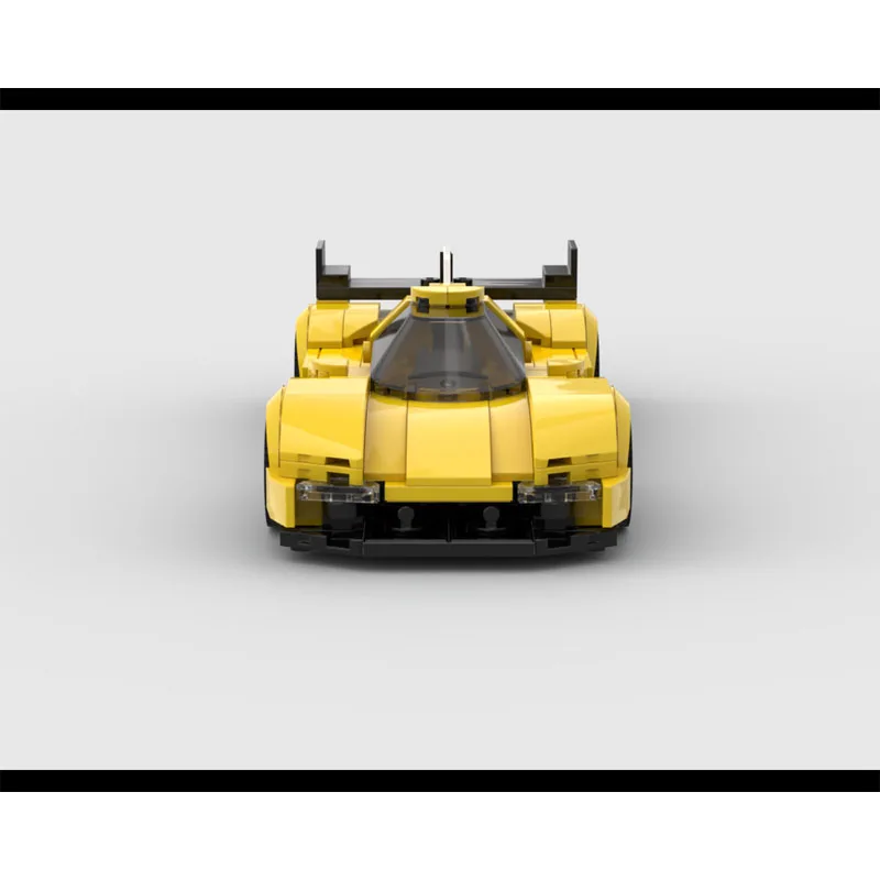 

MOC-208906Yellow New Small Sports Car Racing Building Blocks Model 279 Parts MOC Creative Boys Kids Birthday Building Blocks Toy